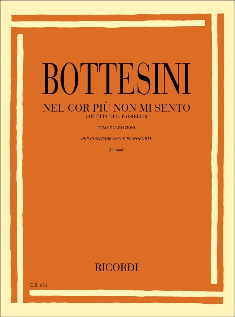 Nel Cor Piu Non Mi Sento (Arietta Di G. Paisiello)